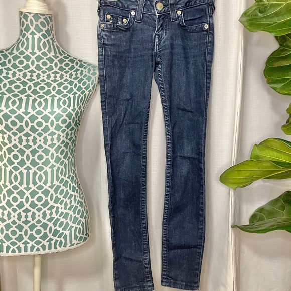 True Religion Sequin Skinny Jeans - Picture 15 of 16